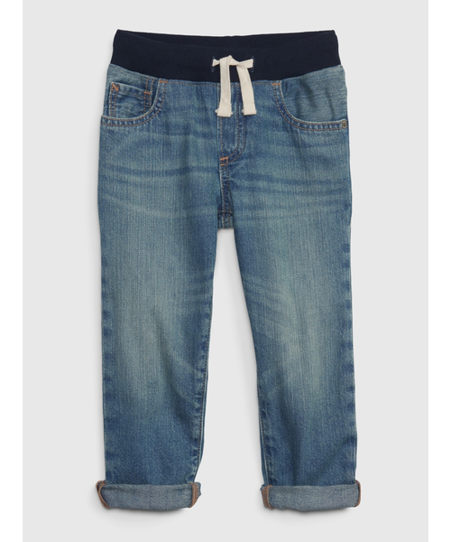 GAP（ギャップ）の「スリム デニムパンツ (幼児)（デニムパンツ・キッズ・ライトインディゴブルー・3 YRS/2 YRS/5 YRS/4 YRS/18-24M/12-18M）」の4枚目の写真