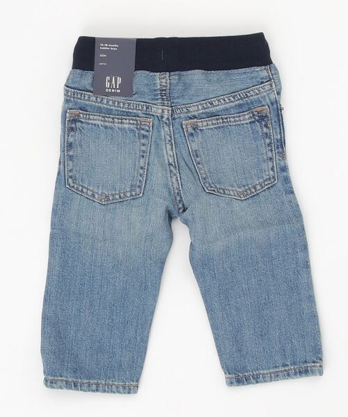 GAP（ギャップ）の「スリム デニムパンツ (幼児)（デニムパンツ・キッズ・ライトインディゴブルー・3 YRS/2 YRS/5 YRS/4 YRS/18-24M/12-18M）」の2枚目の写真