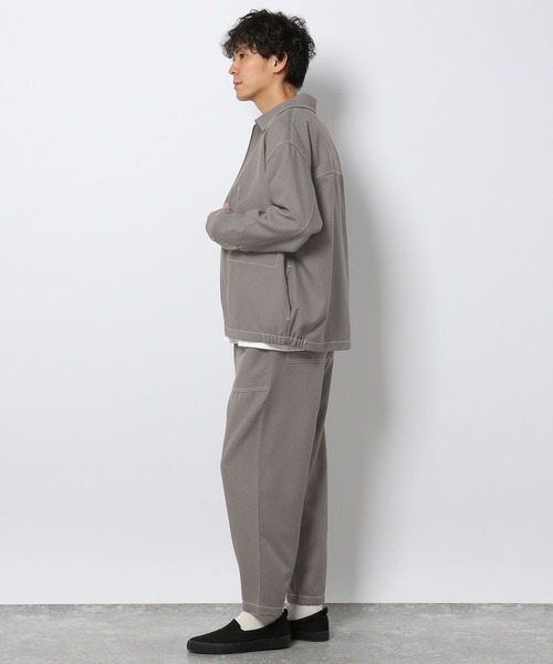 LAKOLE（ラコレ）の「ステップツイルステッチブルゾン[セットアップ対応] / 261233（ブルゾン・メンズ・グレー/ネイビー/ブラック・MEDIUM/LARGE）」の20枚目の写真