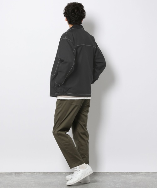 LAKOLE（ラコレ）の「ステップツイルステッチブルゾン[セットアップ対応] / 261233（ブルゾン・メンズ・グレー/ネイビー/ブラック・MEDIUM/LARGE）」の14枚目の写真