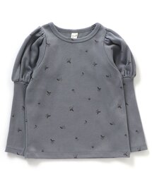apres les cours | WEB限定 総柄パフスリーブロンT(Tシャツ/カットソー)