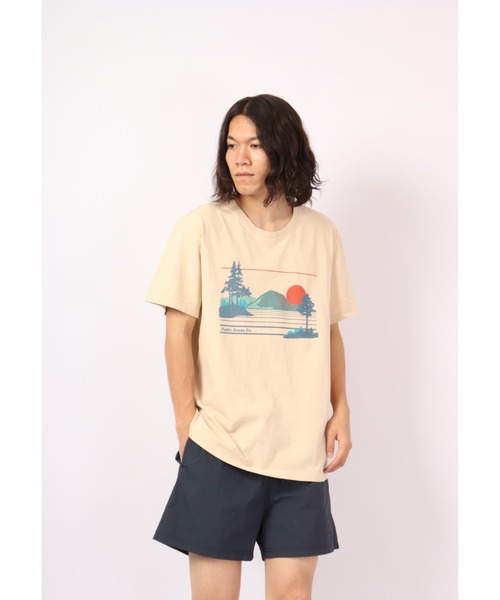 Nudie Jeans（ヌーディージーンズ）の「Roy Shoreline Tシャツ（Tシャツ/カットソー・メンズ・オフホワイト・MEDIUM/X-SMALL/SMALL/LARGE）」の3枚目の写真