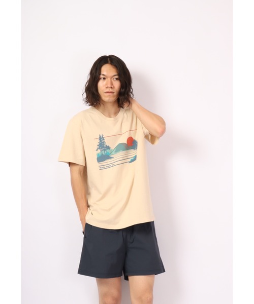 Nudie Jeans（ヌーディージーンズ）の「Roy Shoreline Tシャツ（Tシャツ/カットソー・メンズ・オフホワイト・MEDIUM/X-SMALL/SMALL/LARGE）」の4枚目の写真