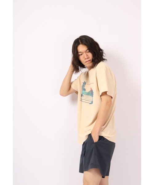 Nudie Jeans（ヌーディージーンズ）の「Roy Shoreline Tシャツ（Tシャツ/カットソー・メンズ・オフホワイト・MEDIUM/X-SMALL/SMALL/LARGE）」の7枚目の写真