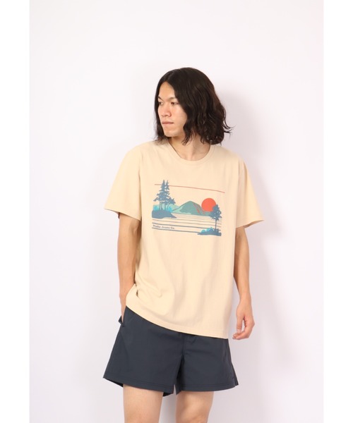 Nudie Jeans（ヌーディージーンズ）の「Roy Shoreline Tシャツ（Tシャツ/カットソー・メンズ・オフホワイト・MEDIUM/X-SMALL/SMALL/LARGE）」の2枚目の写真