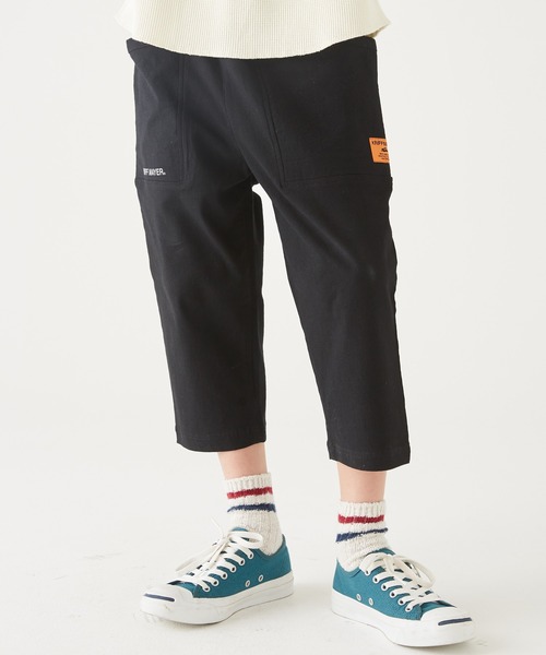 KRIFF MAYER Kid's Collection（クリフメイヤーキッズコレクション）の「サンシャインクロップド（その他パンツ・キッズ・ブラック/ネイビー/カーキ・120/130/140/150/160/170）」の2枚目の写真