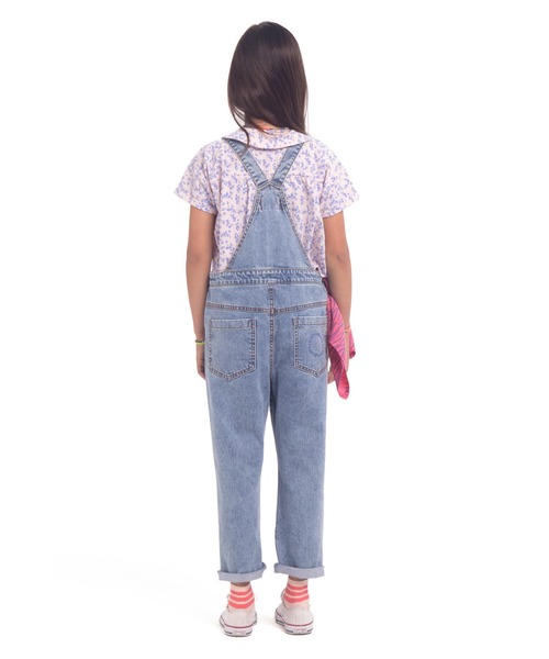 piupiuchick（ピュウピュウチック）の「piupiuchick / 花柄 ブラウス ＜キッズ＞（Tシャツ/カットソー・キッズ・ライトピンク・6Y/8Y/4Y/10Y）」の5枚目の写真