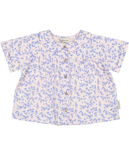 piupiuchick（ピュウピュウチック）の「piupiuchick / 花柄 ブラウス ＜キッズ＞（Tシャツ/カットソー・キッズ・ライトピンク・6Y/8Y/4Y/10Y）」の4枚目の写真