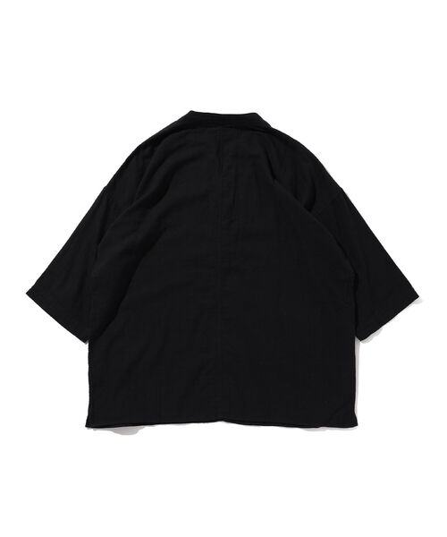 BEAMS LIGHTS（ビームスライツ）の「BEAMS LIGHTS / トゥルーコットン ガーゼ プルオーバー シャツ（シャツ/ブラウス・メンズ・ブラック系その他4/ブラウン系その他2・MEDIUM/LARGE/SMALL）」の7枚目の写真