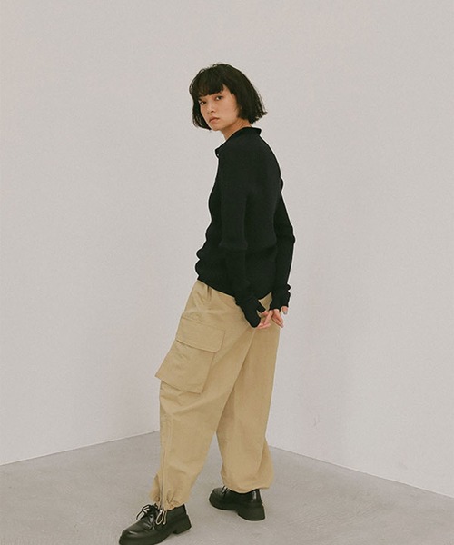 ETRE TOKYO（エトレトウキョウ）の「2wayリブホールガーメントニット