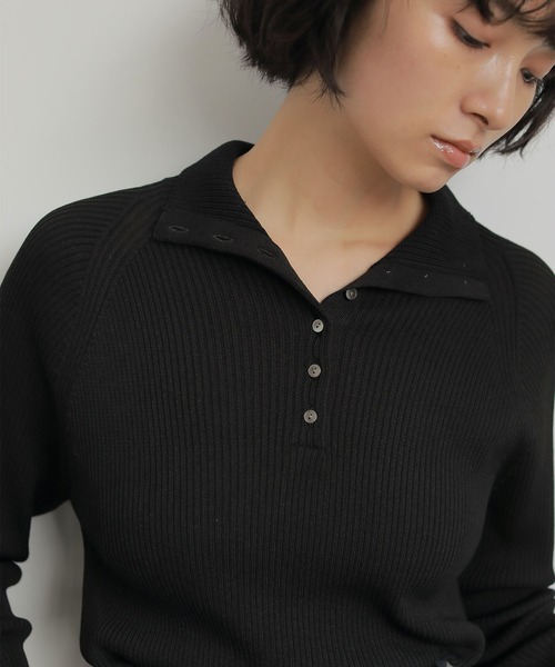 ETRE TOKYO（エトレトウキョウ）の「2wayリブホールガーメントニット