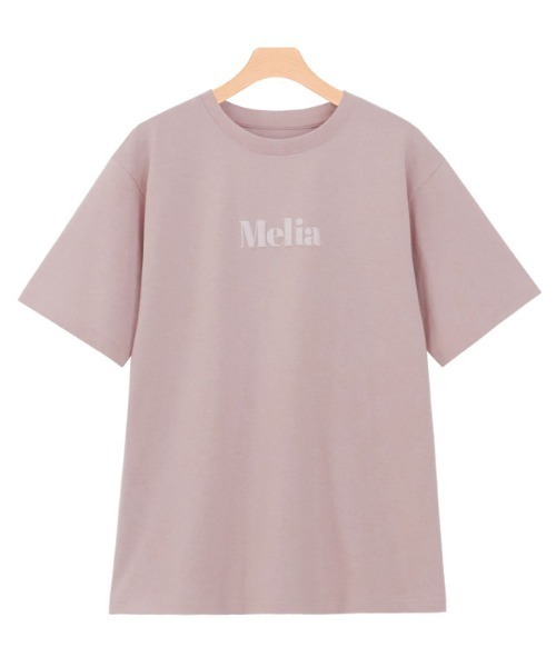 Pierrot(ピエロ)の「【ZOZO限定カラー発売】Melia 発泡プリントロゴTシャツ(Tシャツ/カットソー・レディース・ホワイト×ホワイト/ブラック×ブラック/ピンクベージュ/ホワイト×ネイビー/グレイッシュベージュ・M/L)」の13枚目の写真