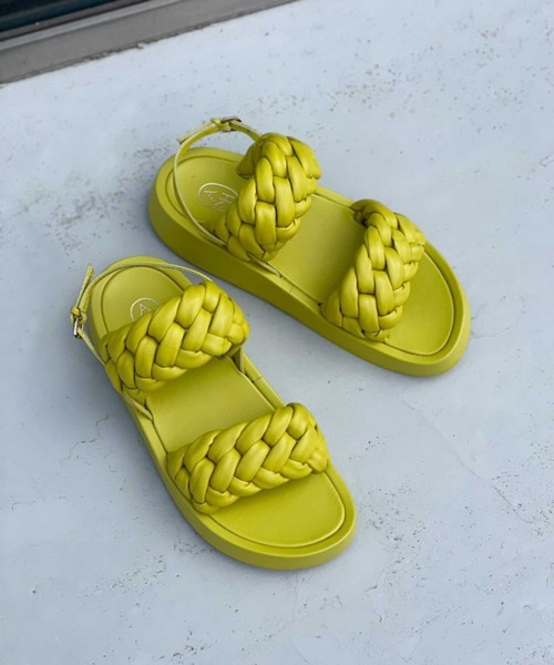 ASH(アッシュ)の「【VOYAGE】パデッドサンダル(サンダル・レディース・ブラック/ベージュ/イエロー・40/38/39/35/36/37)」の13枚目の写真