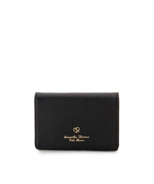 Samantha Thavasa Petit Choice（サマンサタバサ　プチチョイス）の「リボンハート名刺入れ（名刺入れ・レディース・ピンク/イエロー/ブラック・FREE）」の2枚目の写真