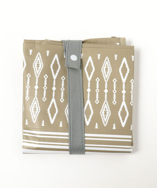 B:MING by BEAMS（ビーミングバイビームス）の「AMINA COLLECTION / ノマディ ビニール BAG（トートバッグ・メンズ・カーキ/ベージュ/ロイヤルブルー・ONE SIZE）」の6枚目の写真