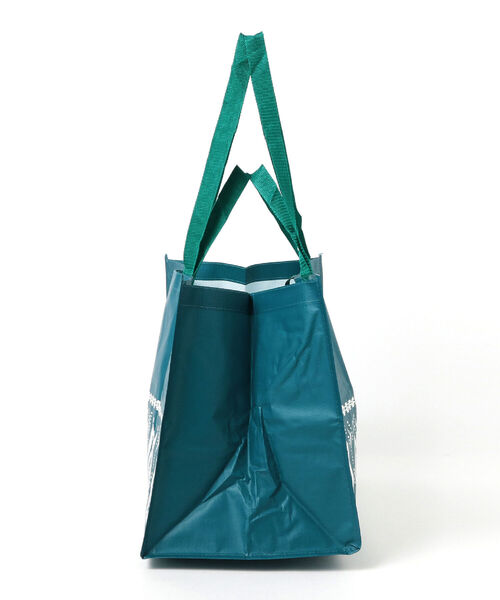 B:MING by BEAMS（ビーミングバイビームス）の「AMINA COLLECTION / ノマディ ビニール BAG（トートバッグ・メンズ・カーキ/ベージュ/ロイヤルブルー・ONE SIZE）」の10枚目の写真