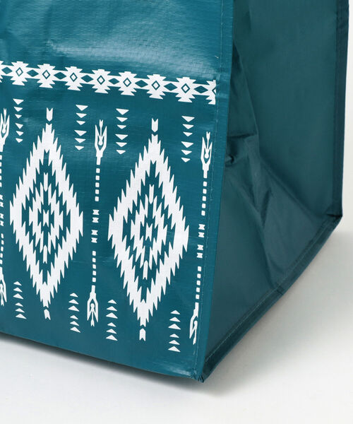 B:MING by BEAMS（ビーミングバイビームス）の「AMINA COLLECTION / ノマディ ビニール BAG（トートバッグ・メンズ・カーキ/ベージュ/ロイヤルブルー・ONE SIZE）」の14枚目の写真