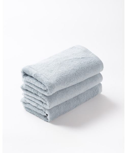 OMNES(オムネス)の「FLUFFY TOWEL フェイスタオルセット (3枚組)(タオル・レディース・ホワイト/ベージュ/ネイビー/ブラウン/グレー/カーキ/ホワイト系その他/ホワイト系その他2/ブルーグレー/チャコール/アイボリー/ピンク・FREE)」の6枚目の写真