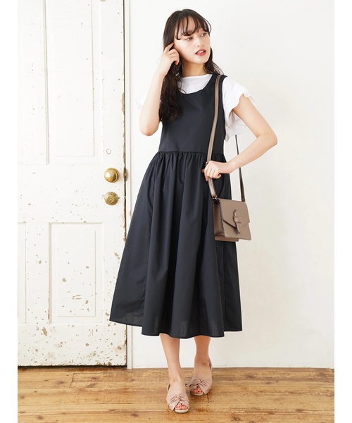 セール ブランド古着 サロペットスカート ジャンパースカート E Hyphen World Gallery イーハイフンワールドギャラリー のファッション通販 Zozoused