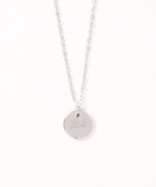 ammy.（エイミードット）の「【 ammy. / エイミードット 】 コイン トップ ネックレス / SILVER 925（ネックレス・レディース・シルバー・FREE）」の4枚目の写真