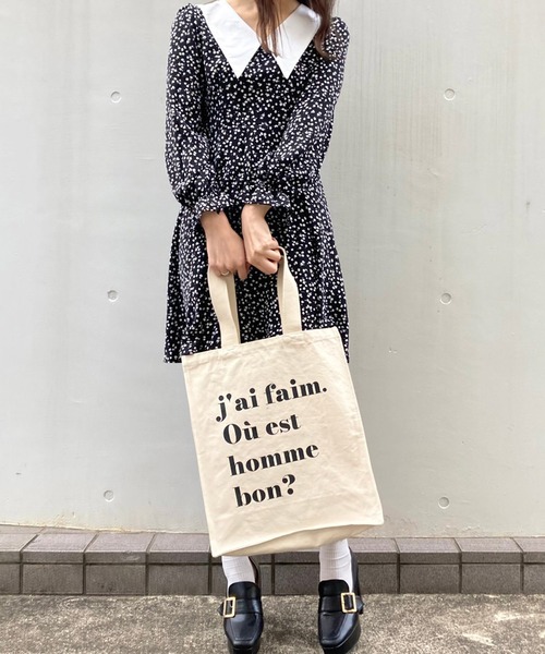 TITTY&CO.（ティティーアンドコー）の「【TITTY&CO.】オリジナルトートバッグ（トートバッグ・レディース・ブラック/ピンク・FREE）」の9枚目の写真