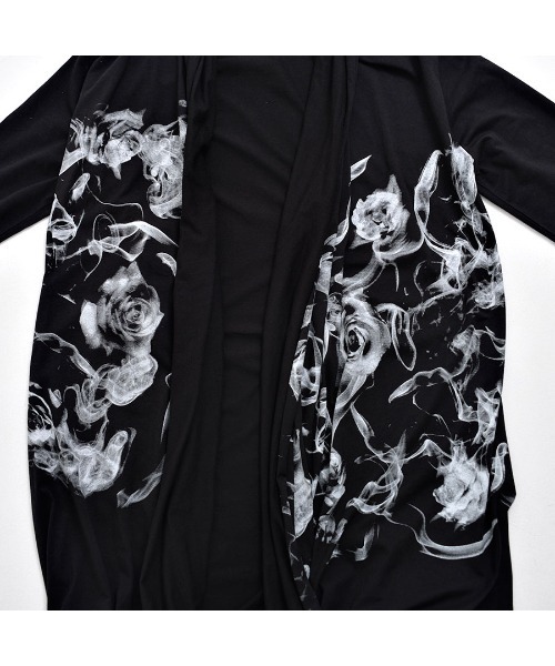 CIVARIZE(シヴァーライズ)の「『CIVARIZE/シヴァーライズ』スモークプリントロングトッパーカーディガン(カーディガン/ボレロ・メンズ・ブラック・FREE)」の12枚目の写真