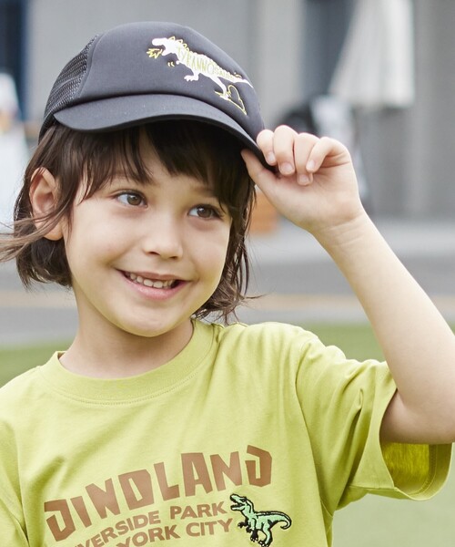 SHOO・LA・RUE（シューラルー）の「◆恐竜ツノメッシュCAP（キャップ・キッズ・ブラック系4/ネイビー系4・99）」の8枚目の写真