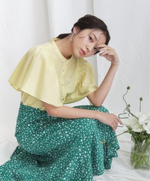 NATURAL BEAUTY BASIC | エスカルゴ小花プリントスカート(スカート)