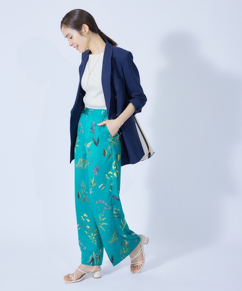 ROPE'（ロペ）の「カップ付きリブニットタンクトップ（タンクトップ・レディース・ベージュ/ブラック/ホワイト/ミント・38）」の21枚目の写真