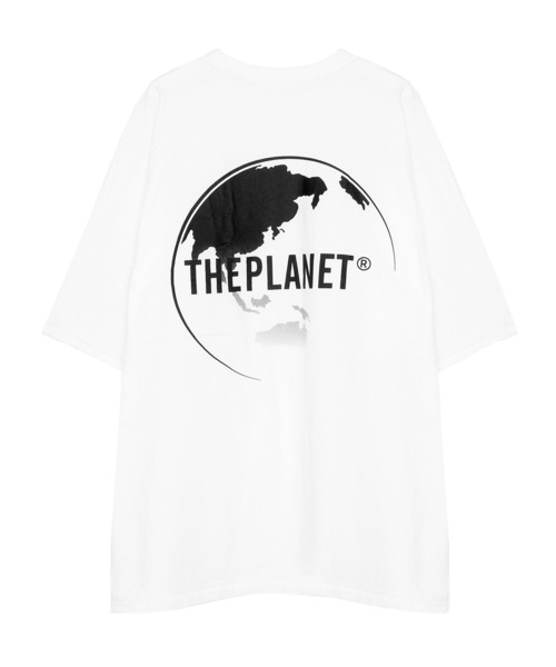 Figments(フィグメンツ)の「THEPLANETロゴTシャツ(Tシャツ/カットソー・レディース・ホワイト/スミクロ・FREE)」の5枚目の写真