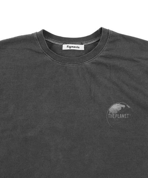 Figments(フィグメンツ)の「THEPLANETロゴTシャツ(Tシャツ/カットソー・レディース・ホワイト/スミクロ・FREE)」の11枚目の写真