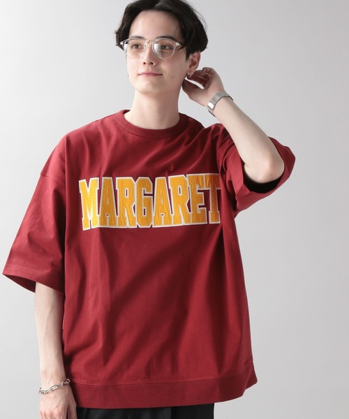 SIGNAL SPORTS(シグナルスポーツ)の「【SIGNAL SPORTS】ワッペンロゴ刺繍Tシャツ(Tシャツ/カットソー・メンズ・ホワイト/ネイビー/グリーン/ワインレッド・MEDIUM/LARGE)」の8枚目の写真