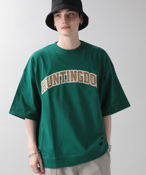 SIGNAL SPORTS(シグナルスポーツ)の「【SIGNAL SPORTS】ワッペンロゴ刺繍Tシャツ(Tシャツ/カットソー・メンズ・ホワイト/ネイビー/グリーン/ワインレッド・MEDIUM/LARGE)」の13枚目の写真