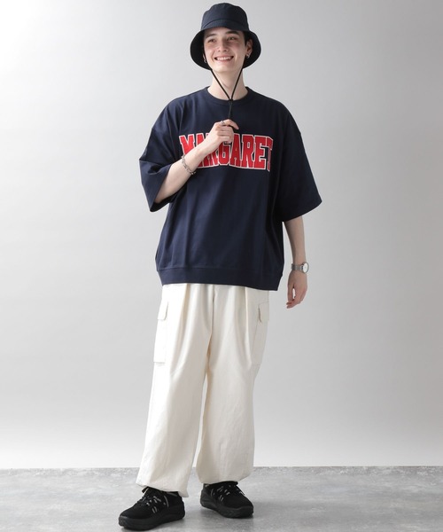 SIGNAL SPORTS(シグナルスポーツ)の「【SIGNAL SPORTS】ワッペンロゴ刺繍Tシャツ(Tシャツ/カットソー・メンズ・ホワイト/ネイビー/グリーン/ワインレッド・MEDIUM/LARGE)」の14枚目の写真