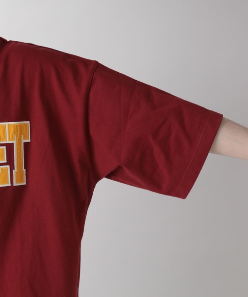 SIGNAL SPORTS(シグナルスポーツ)の「【SIGNAL SPORTS】ワッペンロゴ刺繍Tシャツ(Tシャツ/カットソー・メンズ・ホワイト/ネイビー/グリーン/ワインレッド・MEDIUM/LARGE)」の21枚目の写真