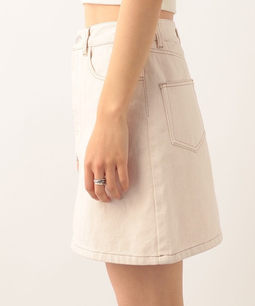 Heather（ヘザー）の「アソートミニスカート　283386（デニムスカート・レディース・インディゴブルー/アイボリー・S/M）」の9枚目の写真