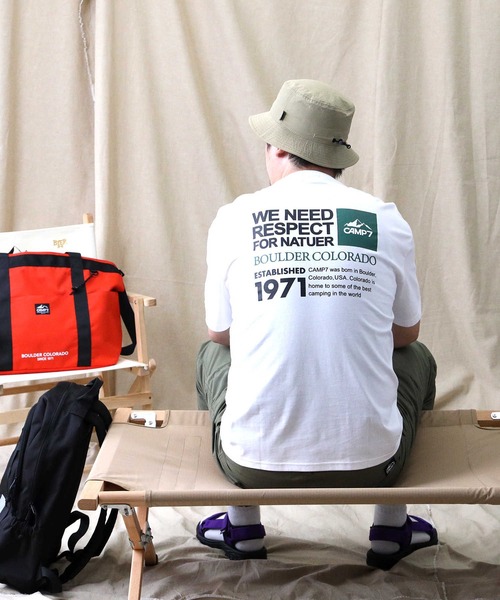 セール】【CAMP7】バックロゴTシャツ（Tシャツ/カットソー）｜CAMP7