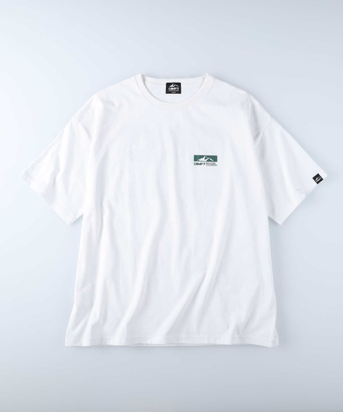 CAMP7（キャンプセブン）の「【CAMP7】バックロゴＴシャツ（Tシャツ/カットソー・メンズ・ブラック/ホワイト・S/XL/M/L）」の11枚目の写真