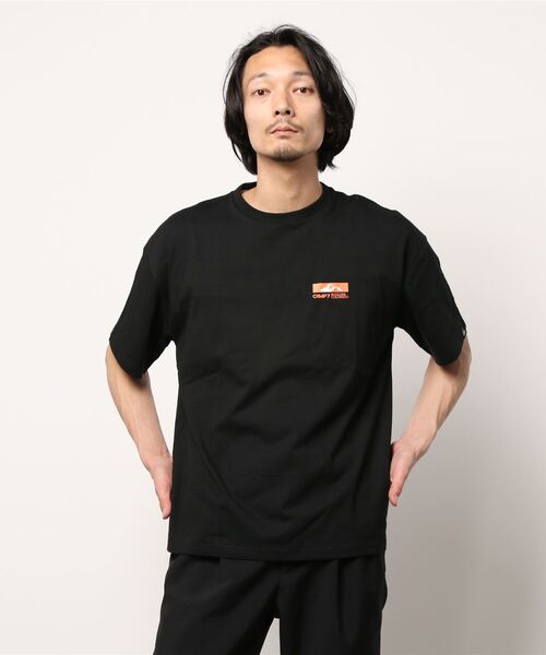 CAMP7（キャンプセブン）の「【CAMP7】バックロゴＴシャツ（Tシャツ/カットソー・メンズ・ブラック/ホワイト・S/XL/M/L）」の17枚目の写真