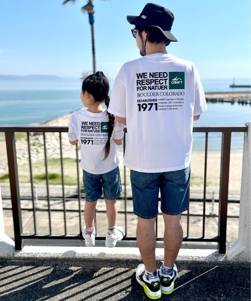 セール】【CAMP7】バックロゴTシャツ（Tシャツ/カットソー）｜CAMP7