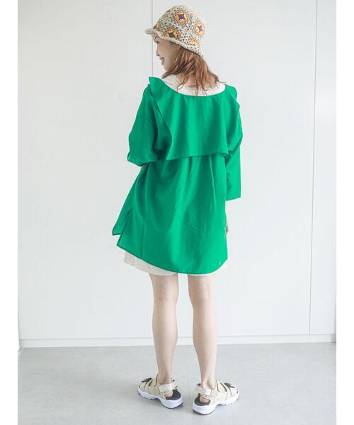 ehka sopo（エヘカソポ）の「セーラーカラーチュニックブラウス