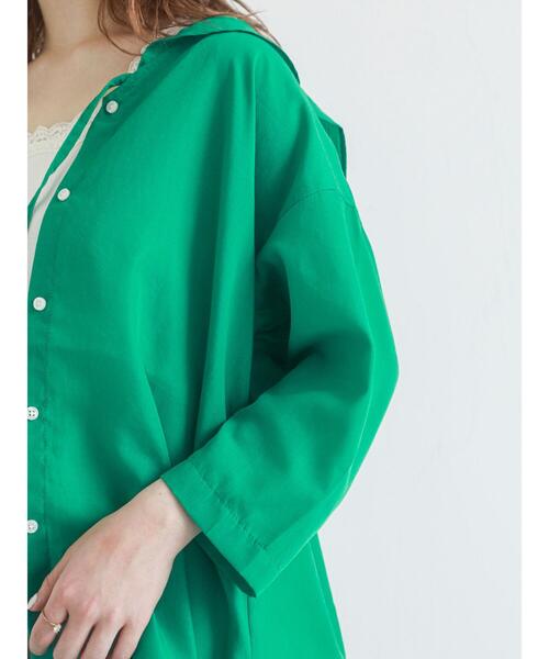 ⭐︎アルベロベロ☆緑色刺繍デザイン長袖チュニック ⭐︎アルベロベロ