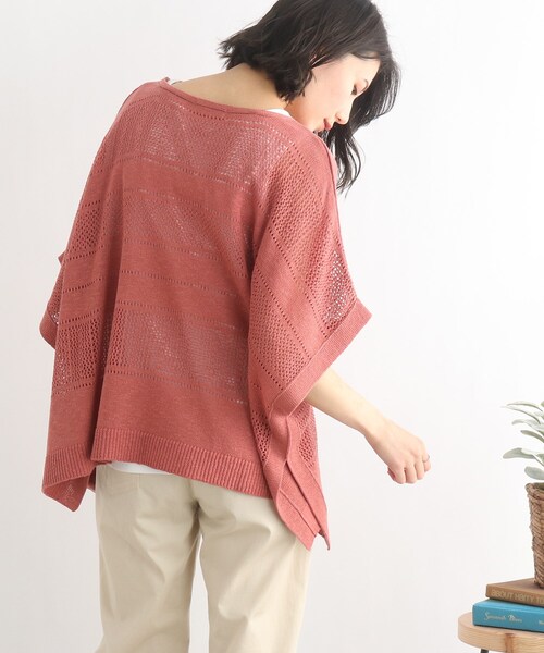 SHOO・LA・RUE(シューラルー)の「◆スラブヤーン透かし柄セット(その他トップス・レディース・オリーブ/アイボリー/サンドベージュ/ピンク系・00)」の19枚目の写真