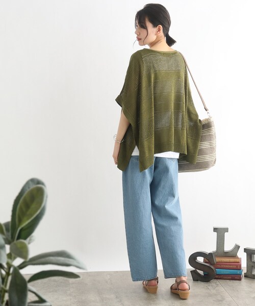 SHOO・LA・RUE(シューラルー)の「◆スラブヤーン透かし柄セット(その他トップス・レディース・オリーブ/アイボリー/サンドベージュ/ピンク系・00)」の16枚目の写真