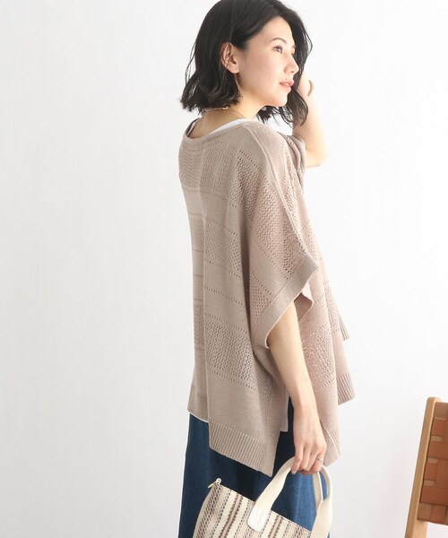 SHOO・LA・RUE(シューラルー)の「◆スラブヤーン透かし柄セット(その他トップス・レディース・オリーブ/アイボリー/サンドベージュ/ピンク系・00)」の21枚目の写真