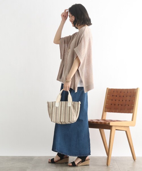 SHOO・LA・RUE(シューラルー)の「◆スラブヤーン透かし柄セット(その他トップス・レディース・オリーブ/アイボリー/サンドベージュ/ピンク系・00)」の17枚目の写真