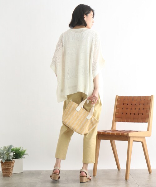 SHOO・LA・RUE(シューラルー)の「◆スラブヤーン透かし柄セット(その他トップス・レディース・オリーブ/アイボリー/サンドベージュ/ピンク系・00)」の14枚目の写真