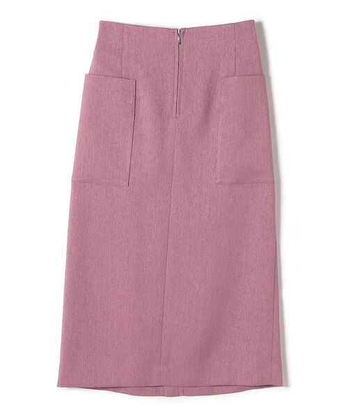 セール】〈手洗い可能〉フロントジップタイトスカート（スカート