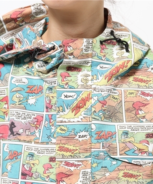 HYSTERIC GLAMOUR（ヒステリックグラマー）の「フーデッドJK（ブルゾン・レディース・その他2/ピンク/ブルー・FREE）」の17枚目の写真