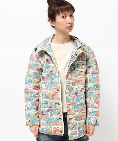 HYSTERIC GLAMOUR（ヒステリックグラマー）の「フーデッドJK（ブルゾン・レディース・その他2/ピンク/ブルー・FREE）」の5枚目の写真